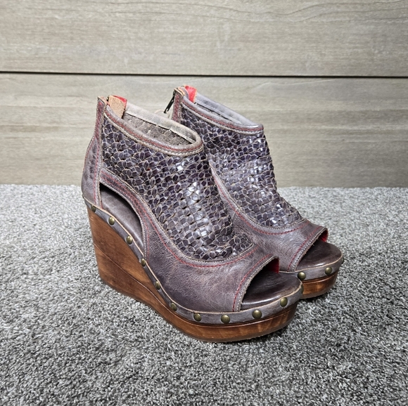 Bed Stu Odette Platform Wedge Sandal NEW size 8 - Picture 5 of 10